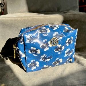 Tory Burch Floral Cosmetic Pouch (LIKE NEW!)